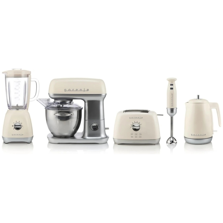 GORENJE K15RL - Bollitore elettrico 1,7 l, 2200 W/230 V, beige