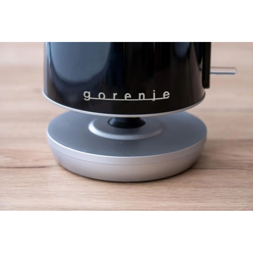 GORENJE K15RLBK - Bollitore elettrico rapido 1,7 l, 2200 W / 230 V, nero