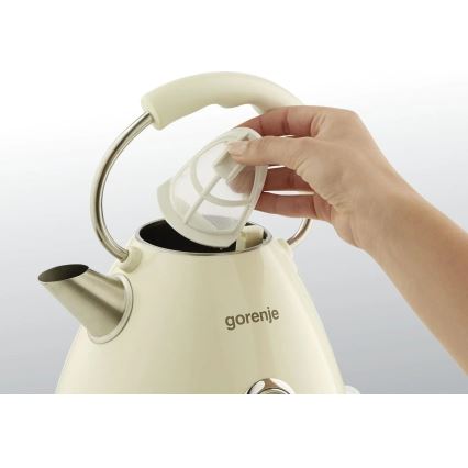 GORENJE K17CLI - Bollitore elettrico 1,7 l 2200W/230V beige