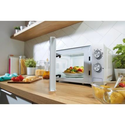 GORENJE MO20E2W - Forno a microonde con grill 800 W/230 V, 20 l, bianco