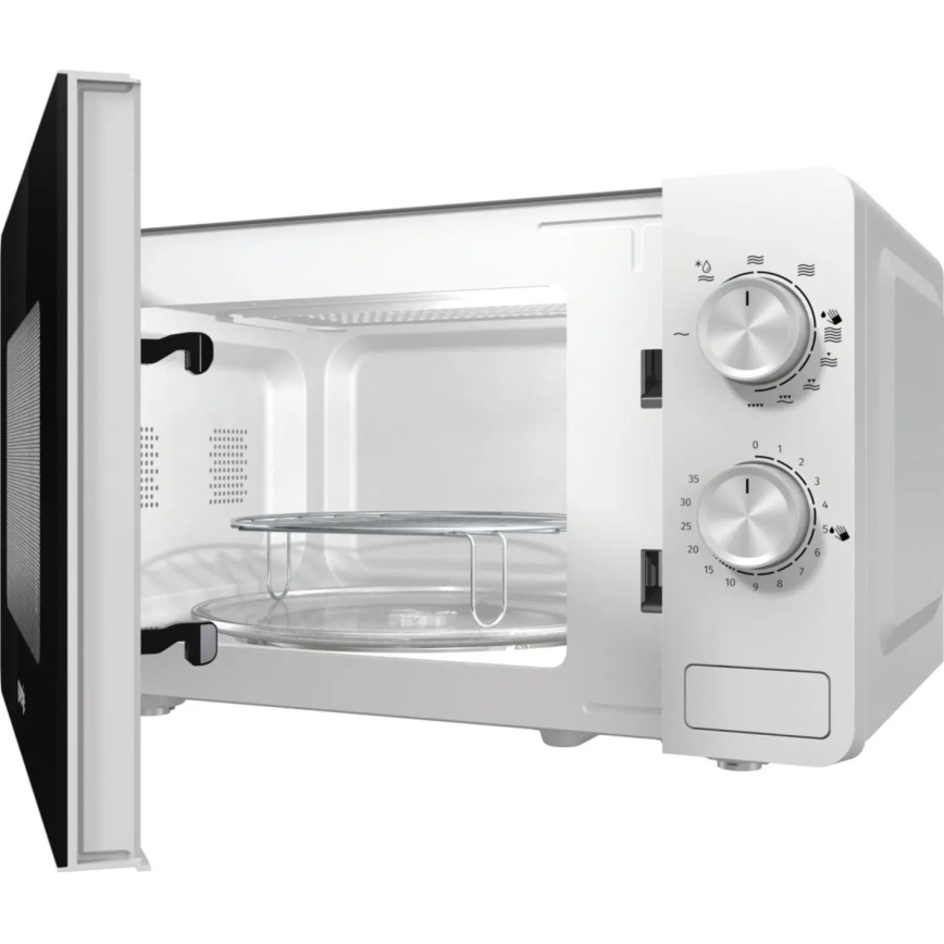 GORENJE MO20E2W - Forno a microonde con grill 800 W/230 V, 20 l, bianco