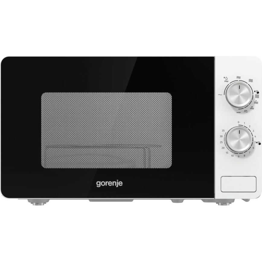GORENJE MO20E2W - Forno a microonde con grill 800 W/230 V, 20 l, bianco