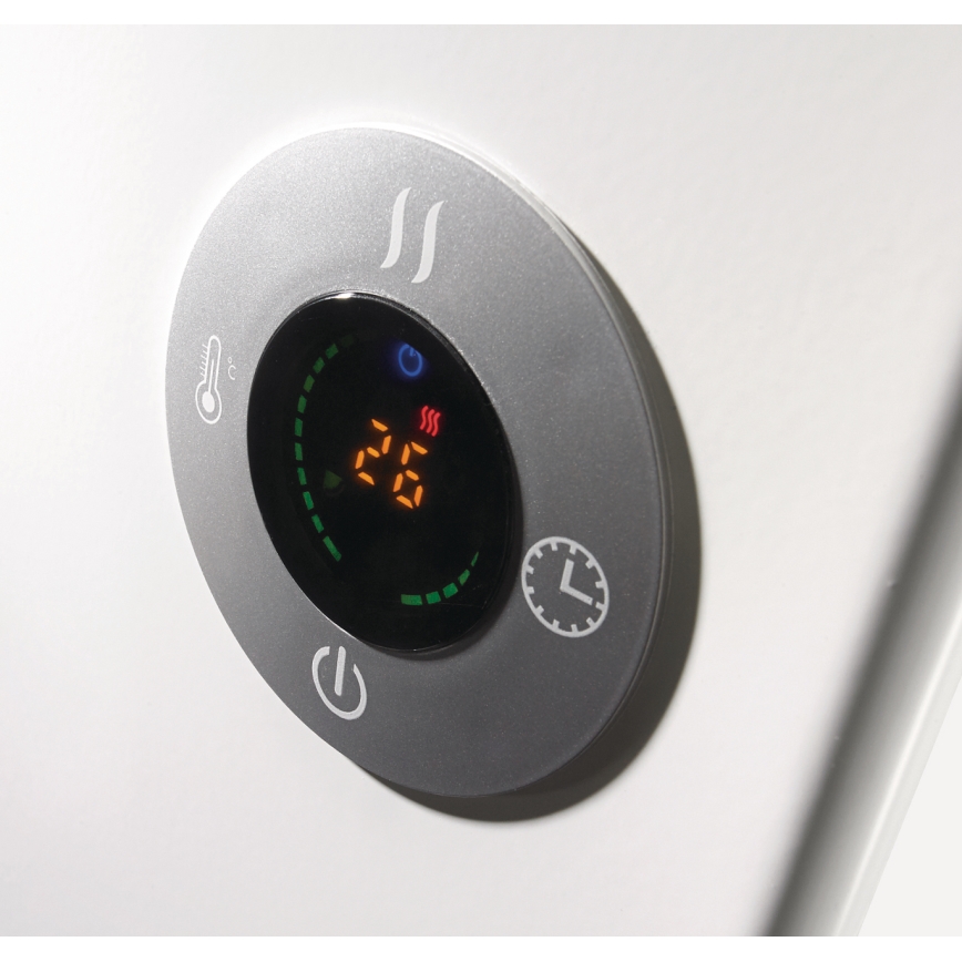 GORENJE OPTIHEAT 2000EWP - Riscaldatore/convettore elettrico intelligente 2000W IP44 Wi‑Fi bianco