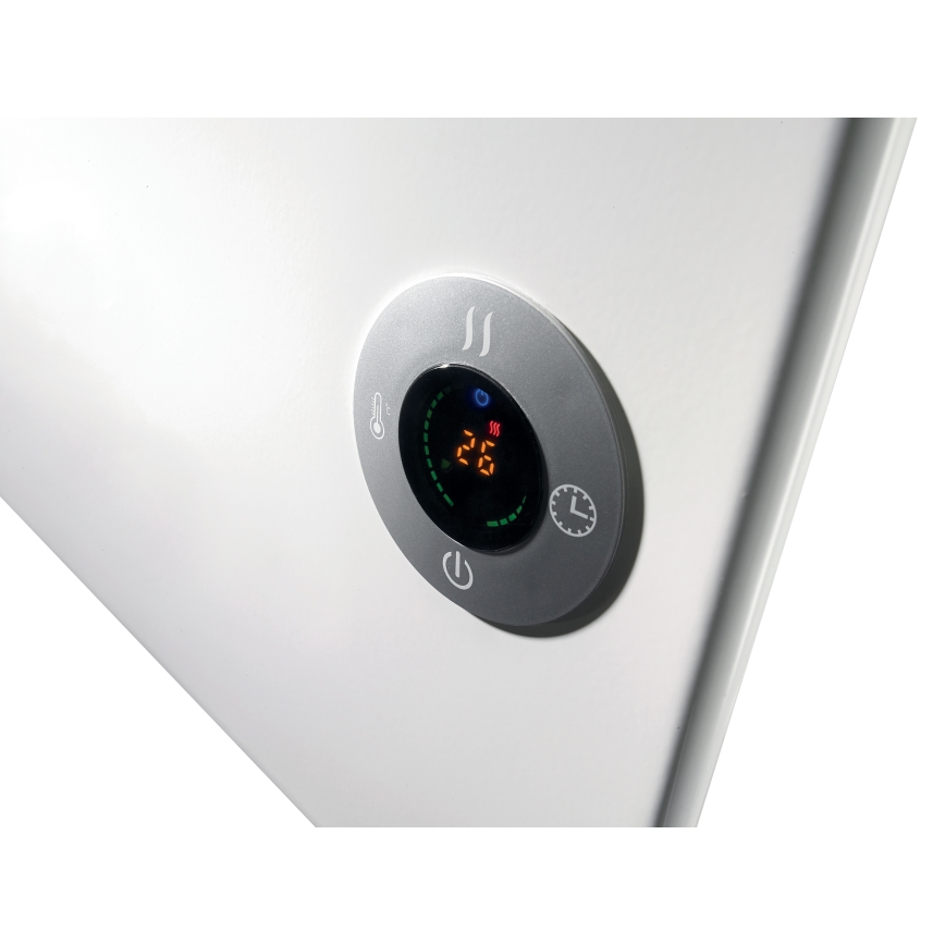 GORENJE OPTIHEAT 2000EWP - Riscaldatore/convettore elettrico intelligente 2000W IP44 Wi‑Fi bianco