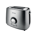 GORENJE T1000E - Tostapane a due fessure con griglia riscaldante 1000W/230V acciaio inox