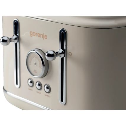 GORENJE T2300CLIN - Tostapane a quattro fessure 1150W/230V beige