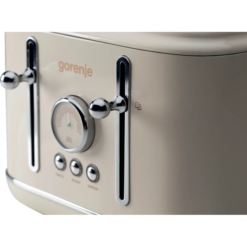 GORENJE T2300CLIN - Tostapane a quattro fessure 1150W/230V beige