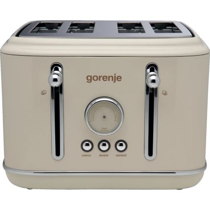 GORENJE T2300CLIN - Tostapane a quattro fessure 1150W/230V beige