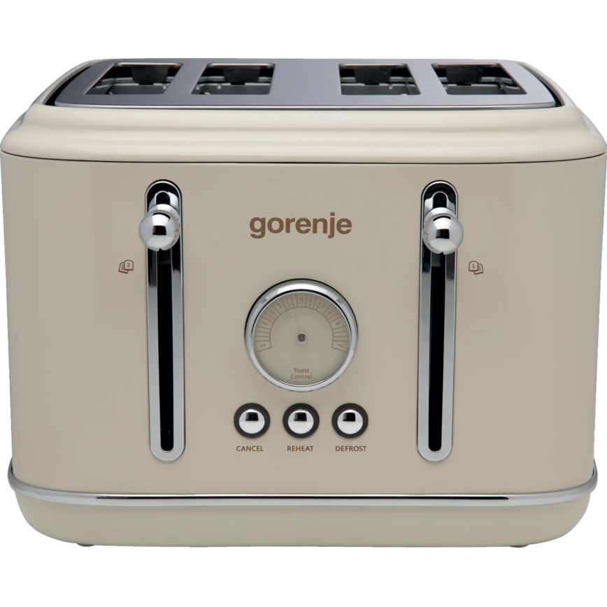 GORENJE T2300CLIN - Tostapane a quattro fessure 1150W/230V beige