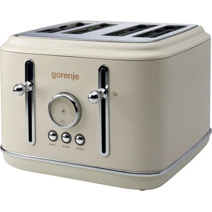 GORENJE T2300CLIN - Tostapane a quattro fessure 1150W/230V beige