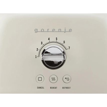 GORENJE T900RL - Tostapane a due fette 1000W/230V bianco