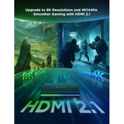 Govee - AI Sync Box Kit 2 Smart kit di illuminazione per PC 27-34 + pannelli LED Wi-Fi