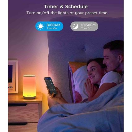 Govee - Aura SMART RGBIC Lampada da tavolo Wi-Fi