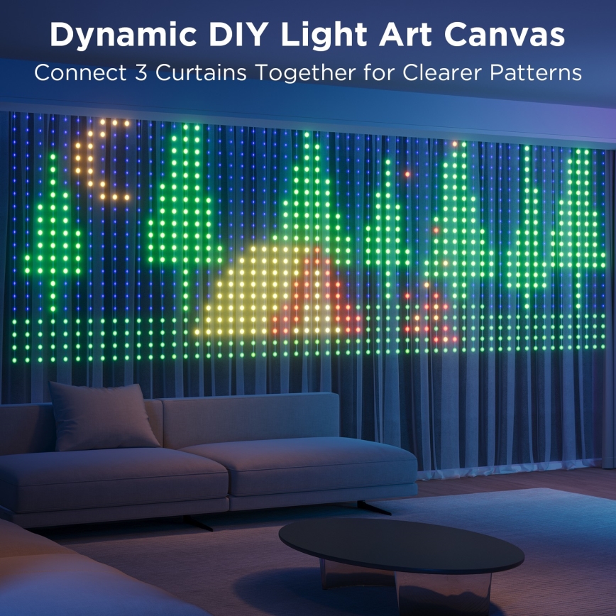 Govee - Catena decorativa a LED RGB dimmerabile LED/15W/230V IP65 Wi-Fi