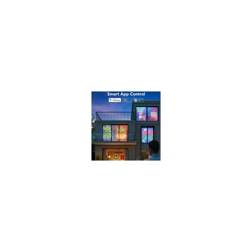 Govee - Catena decorativa a LED RGB dimmerabile LED/15W/230V IP65 Wi-Fi