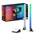 Govee - Confezione 2x Smart Gaming Wi-Fi LED RGBIC Panely + Smart Dual bianco + telecomando