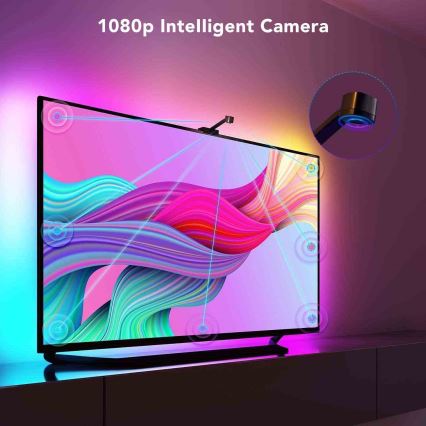 Govee - DreamView TV 75-85 SMART LED retroilluminazione RGBIC Wi-Fi + telecomando
