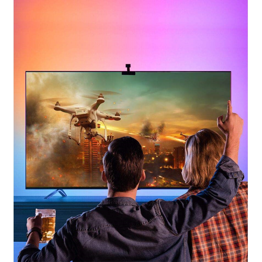Govee - DreamView TV 75-85 SMART LED retroilluminazione RGBIC Wi-Fi + telecomando