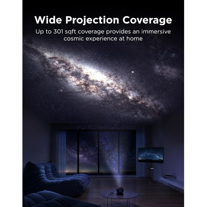 Govee - Galaxy Light Projector 2 Pro Matter con altoparlante Wi-Fi