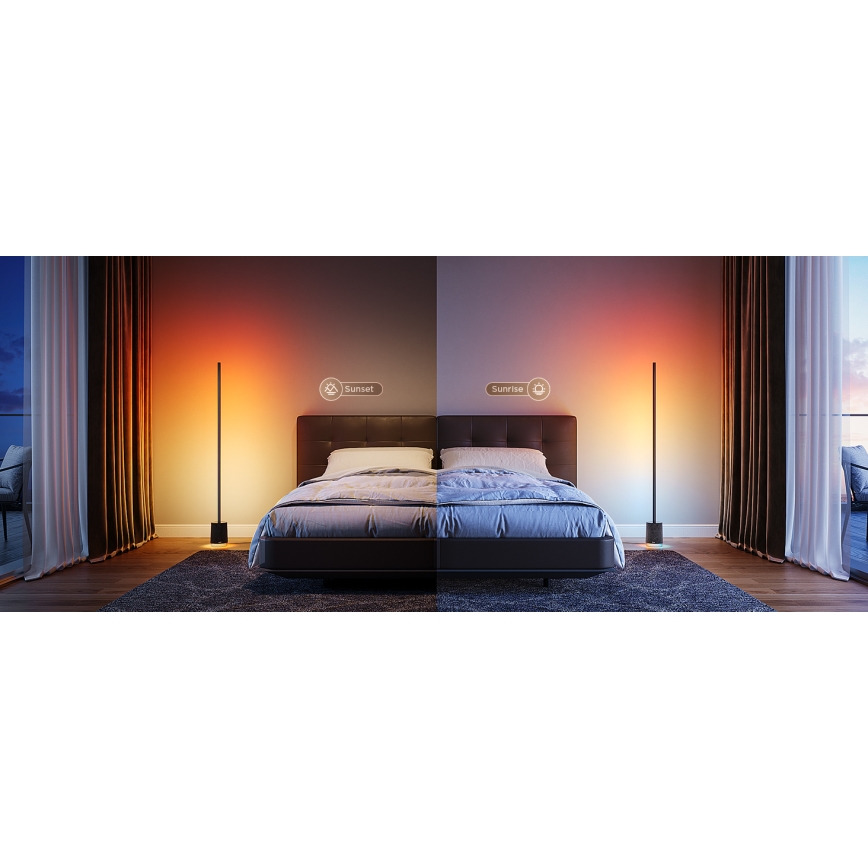 Govee - Lampada da terra dimmerabile a LED con altoparlante Pro RGBICWW 2200-6500K Wi-Fi + telecomando