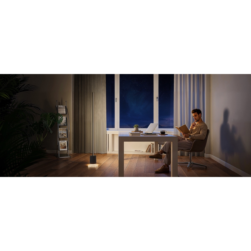 Govee - Lampada da terra dimmerabile a LED con altoparlante Pro RGBICWW 2200-6500K Wi-Fi + telecomando
