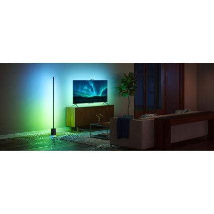 Govee - Lampada da terra dimmerabile a LED con altoparlante Pro RGBICWW 2200-6500K Wi-Fi + telecomando