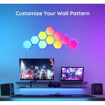 Govee - Set prolunga 2x LED RGB Pannello dimmerabile LED/7,2W/230V Wi-Fi
