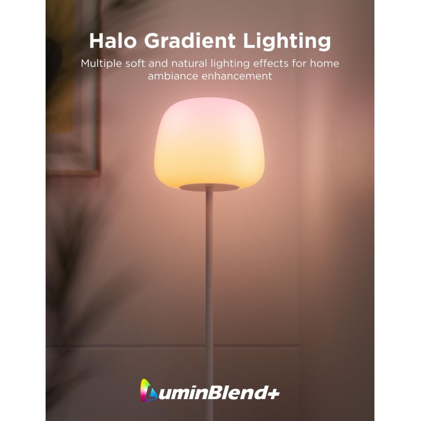 Govee - LED RGBICWW Lampada da terra dimmerabile LANTERN MATTER LED/24W/230V Wi-Fi 160 cm
