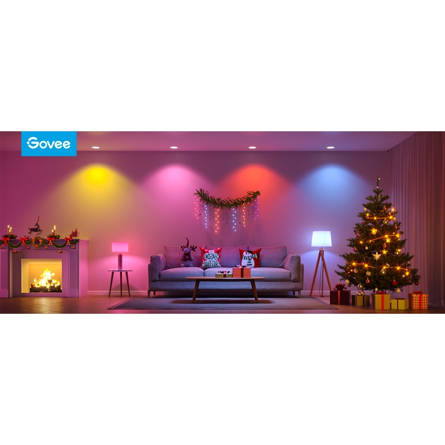 Govee - LED RGBWW Lampadina dimmerabile Smart E27/9W/230V 2700-6500K Wi-Fi