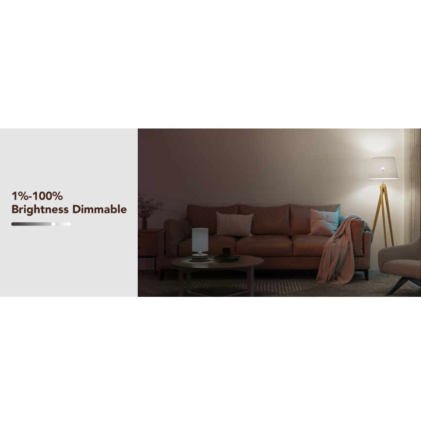 Govee - LED RGBWW Lampadina dimmerabile Smart E27/9W/230V 2700-6500K Wi-Fi
