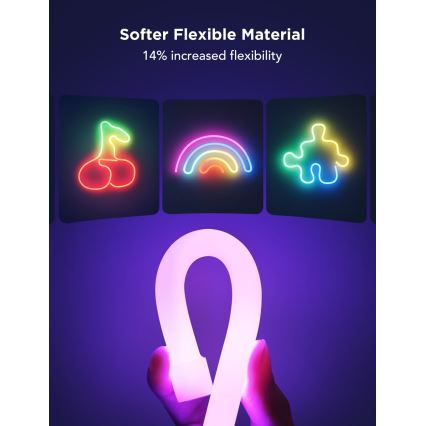 Govee - Neon 2 MATTER pieghevole Striscia LED 3m RGBIC Wi-Fi IP67