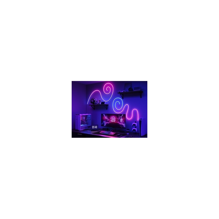 Govee - Neon 2 MATTER pieghevole Striscia LED 5m RGBIC Wi-Fi IP67