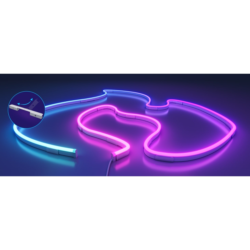 Govee - Neon 2 MATTER pieghevole Striscia LED 5m RGBIC Wi-Fi IP67