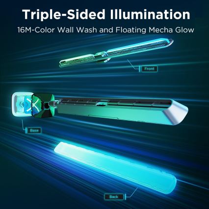 Govee - Pannelli luminosi Smart RGBIC Gaming Pro compatibili con Matter e Wi-Fi