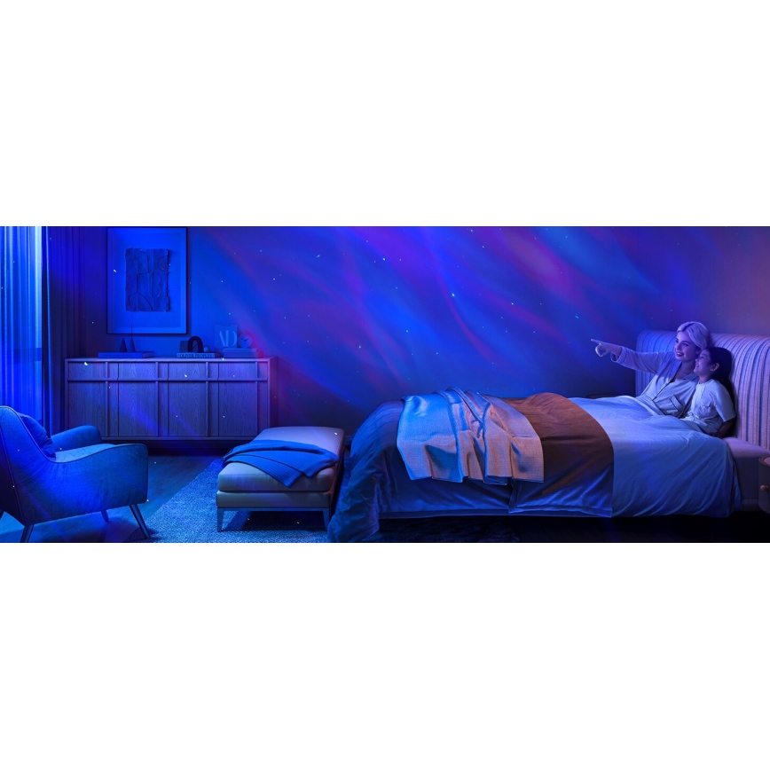 Govee - Proiettore di luce LED RGBW Galaxy Pro Wi-Fi Materia