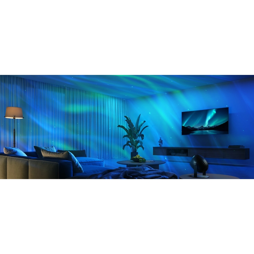 Govee - Proiettore di luce LED RGBW Galaxy Pro Wi-Fi Materia