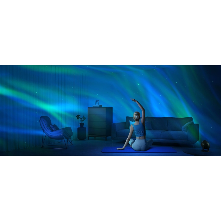 Govee - Proiettore di luce LED RGBW Galaxy Pro Wi-Fi Materia
