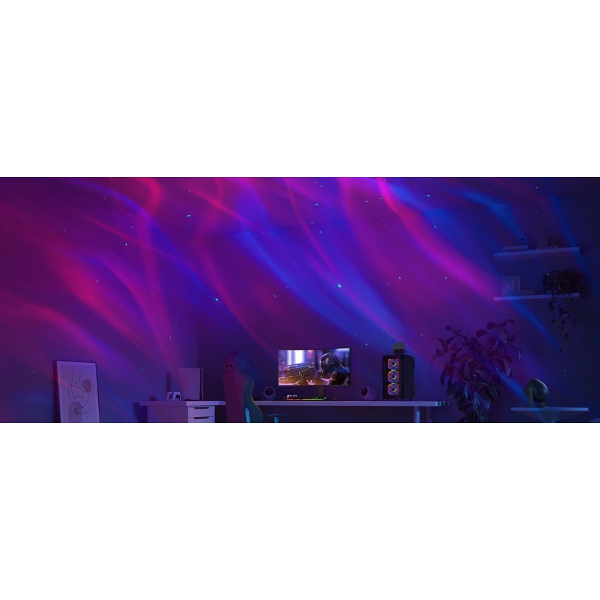 Govee - Proiettore di luce LED RGBW Galaxy Pro Wi-Fi Materia