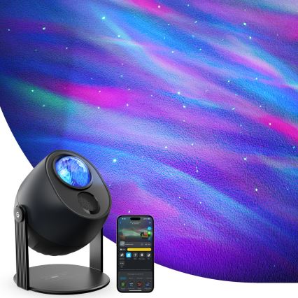 Govee - Proiettore di luce LED RGBW Galaxy Pro Wi-Fi Materia