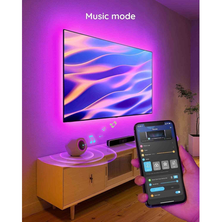 Govee - Retroilluminazione LED RGB SMART per TV 46-60