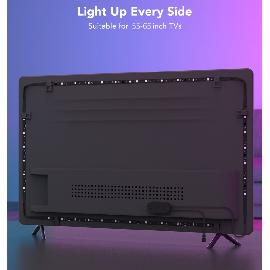 Govee - Retroilluminazione LED SMART per TV 55-65 RGBIC Wi-Fi