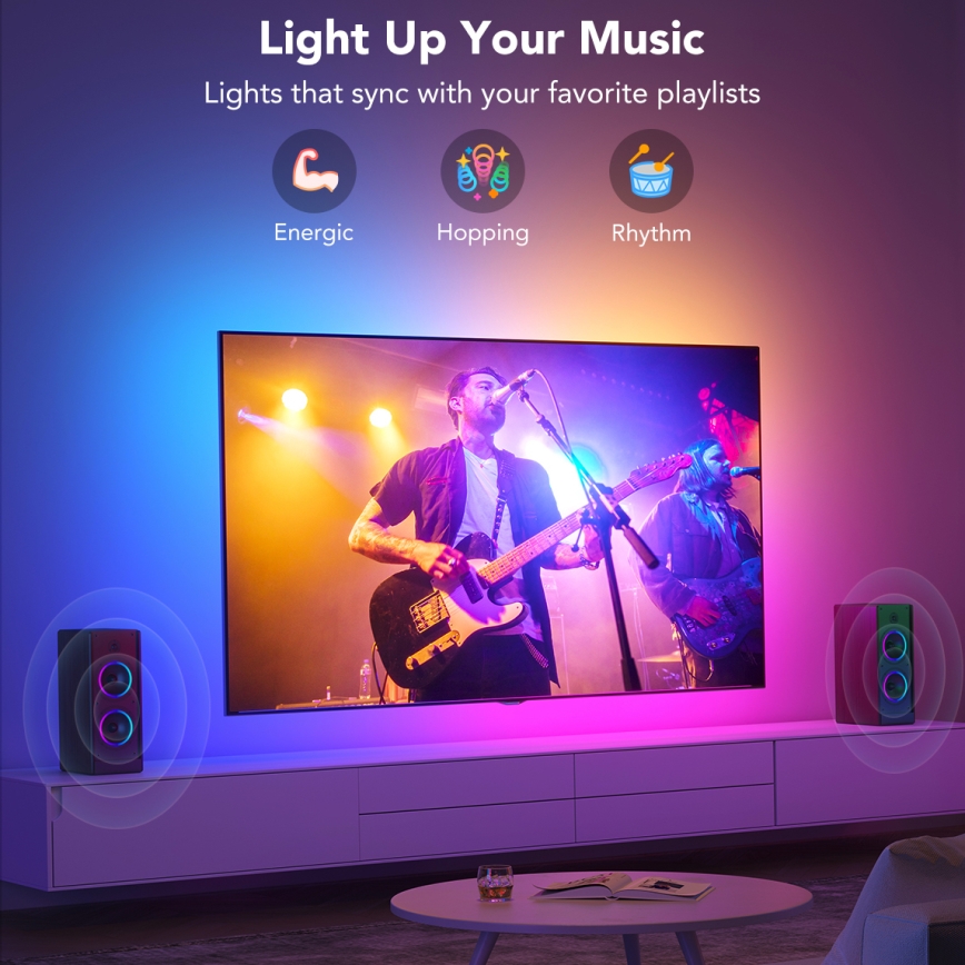 Govee - Retroilluminazione SMART LED per TV 40-50 RGBIC Wi-Fi