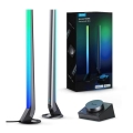 Govee - Set da 2 pannelli Smart Gaming Wi-Fi LED RGBIC + Smart Dual nero + telecomando