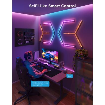 Govee - Smart Gaming (4+1) Applique RGBIC Wi-Fi