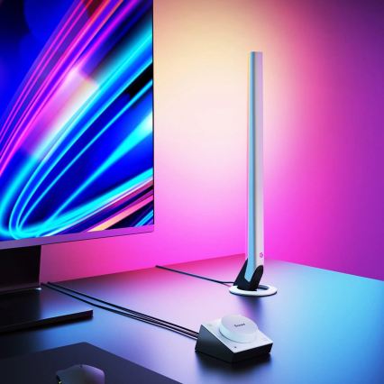 Govee - Confezione 2x Smart Gaming Wi-Fi LED RGBIC Panely + Smart Dual bianco + telecomando