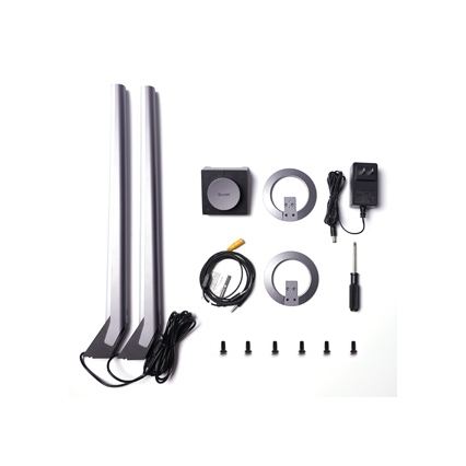 Govee - Confezione 2x Smart Gaming Wi-Fi LED RGBIC Panely + Smart Dual bianco + telecomando
