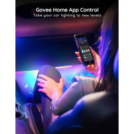 Govee - Smart LED strisce per auto - RGBIC