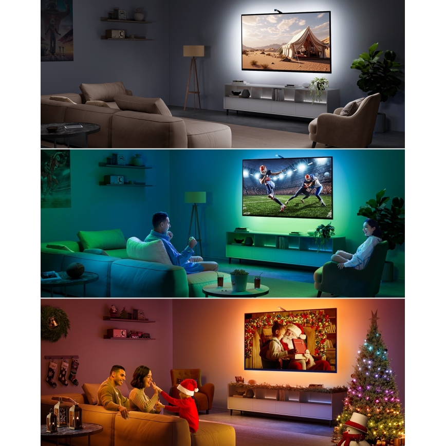 Govee - TV Backlight 3 Lite TV 75-85” SMART LED retroilluminazione RGBICW Wi-Fi IP67