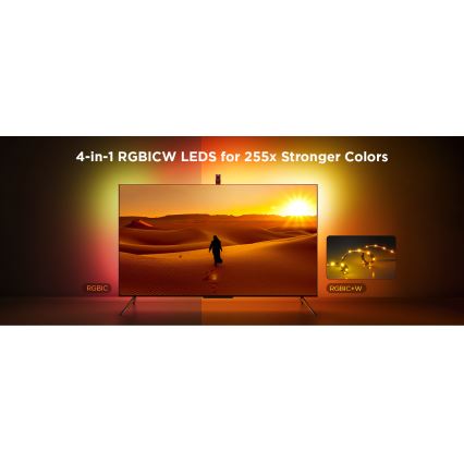 Govee - TV Backlight 3 Lite TV 75-85” SMART LED retroilluminazione RGBICW Wi-Fi IP67