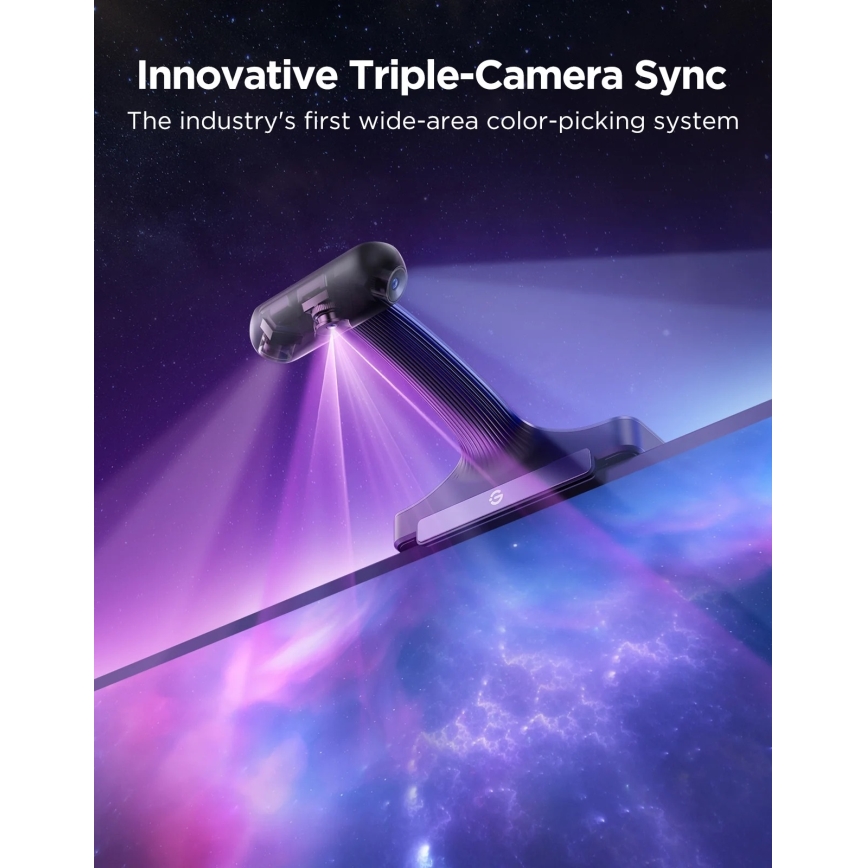 Govee - TV Backlight 3 Pro 55-65 Retroilluminazione LED Smart RGBIC con Wi-Fi